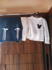 Girl Top&amp;bottom Set