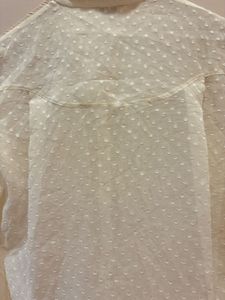 Elegant ELVI Cream Shirt