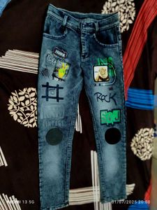 Boys&#39; Graphic Print Jeans