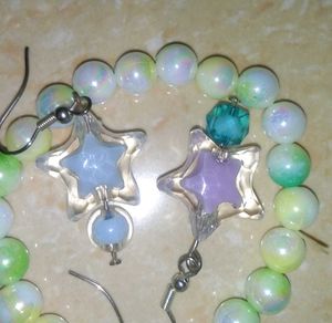 Sunglasses &amp; Star Charm Jewelry Set both I give