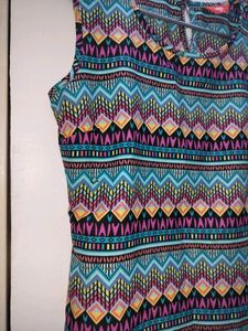 Girls Hi-lo Sleeveless Top