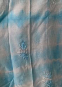 New Lucknowi Tie Die Kurti