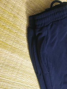 Navy Blue trowser withdrawal skirtwith packet