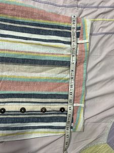 Summer Skirt With Slit And Belt