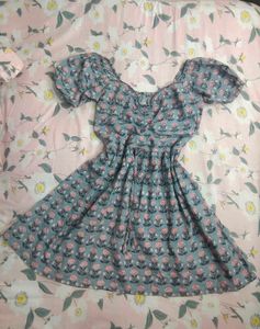 Floral Print Dress/Top