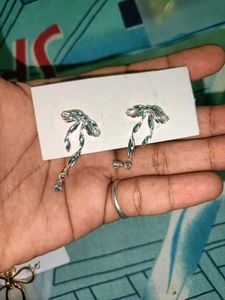Savana Bow Silver Earrings