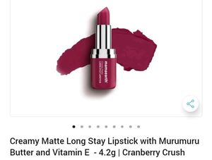 Mamaearth Creamy Matte Long Stay Lipstick Pack 2