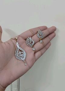 Beautiful AD Jewellery Set