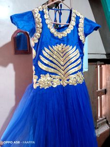 Beautiful Blue Berry Gown