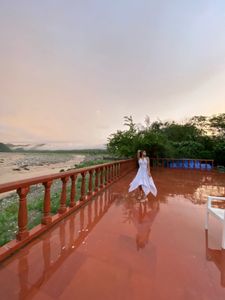 White Halter Sundress