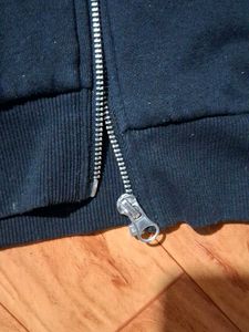 black h&amp;m zipper