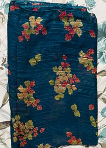Multicolour Floweral Saree For Daily Ware