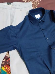 Men's Blue Casual Shirt