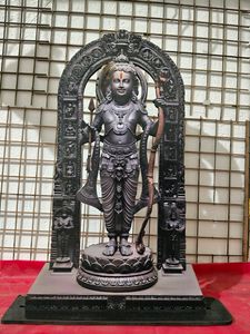 Ram Lalla Wood Print Pasting With Lamination