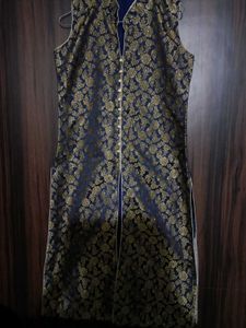 Partywear Kurta Skirt And Dupatta Set