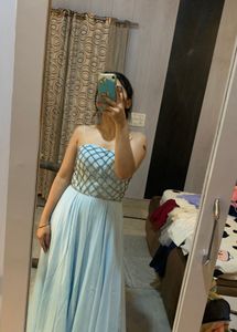 Beautiful Glitter Stone Gown💙🦋🎀