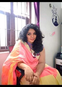 Beautiful Khadi Cotton Saree With Tassels