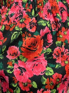 Red Floral Printed Top