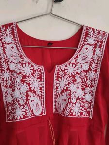 combo black and red kurti