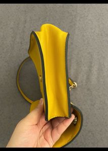 Mustard Tan Sling Bag