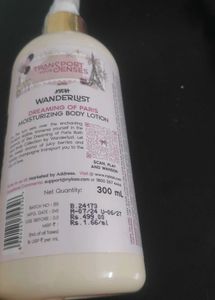 Nykaa Wanderlust Dreaming Of Paris Body Lotion