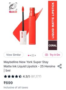 Maybelline New York Super Stay Liquid Lipstick