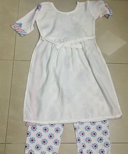 Kids Kurti Plazo Set(7-8)