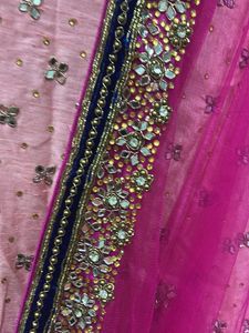 Elegant Pink Lehenga Choli Set