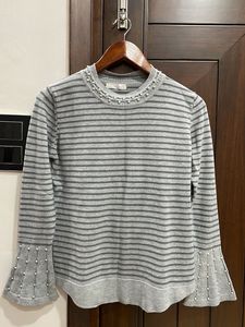 Grey Sweater For Her