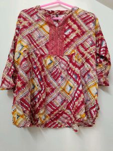 Patterned Top