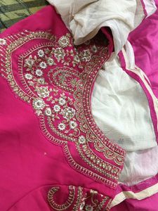 New Desgin Cut Work Gown