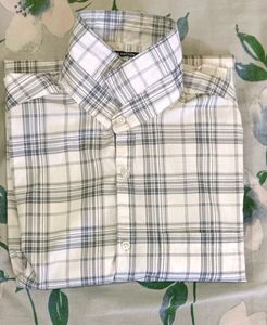 Classic Checkered Cotton Shirt – XXL (Excellent Co