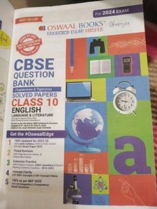 Oswal English Language & Literature Class 10 23-34