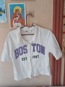 Cute Boston Crop Top