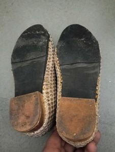 Gold Heels for Girls