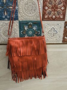 Fringe Crossbody Bag