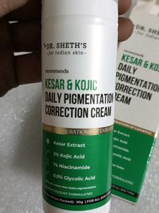 Dr. Sheth&#39;s Kesar &amp; Kojic Pigmentation Cream