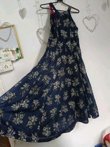 Floral Halter Midi Dress