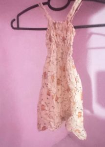 Cotton Floral Girls Dress