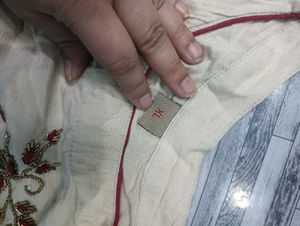 Free Size Kurti Cut Sleeves Look