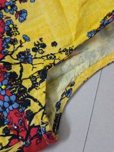 Tiered Floral Print Dress