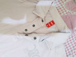 TRYME Pink Button-Up Top