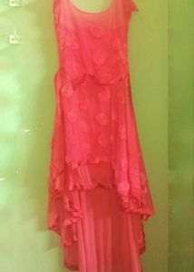 Pink Floral Dress