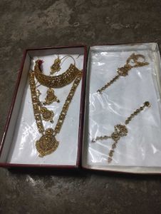Gold Plated Jewellery Set