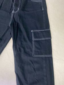 High waisted Trendy Cargos