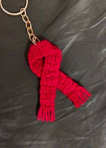 Mikasa scarf keychain