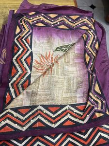 Raw Silk fancy saree