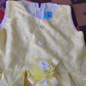 Yellow Sleeveless Dress