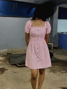 Pink Mini Dress