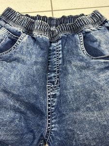 Blue Denim Joggers 12/13 Year Boy 👦